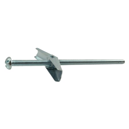 Midwest Fastener Toggle Bolt, 6" L, Steel, 50 PK 04096